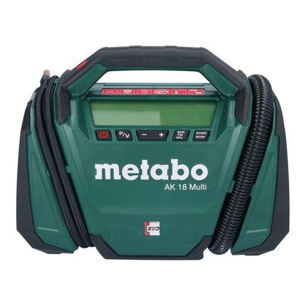 Metabo AK 18 Multi cordless compressor 18 V 11 bar + 1x battery 4.0 Ah - without charger
