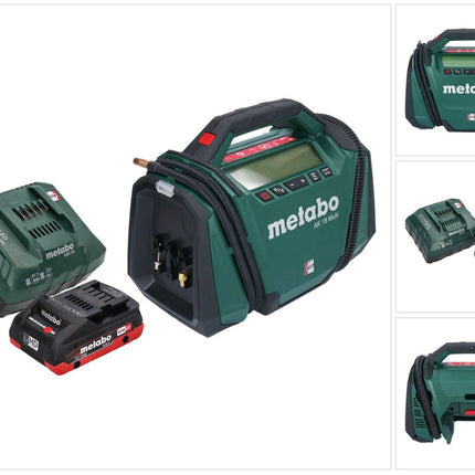 Sprężarka akumulatorowa Metabo AK 18 Multi 18 V 11 bar + 1x akumulator 4,0 Ah + ładowarka
