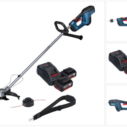 Bosch GFR 18V-23 Professional cordless brush cutter 18 V 230 mm brushless + 2x battery 5.0 Ah + charger
