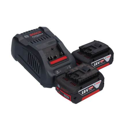 Bosch GBL 18V-750 Professional Souffleur sans fil 18 V BITURBO Brushless + 2x batterie 5,0 Ah + chargeur