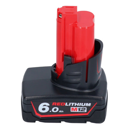 Clé à chocs angulaire sur batterie Milwaukee M12 FRAIWF12-601 12 V 1/2" 270 Nm sans balais + 1x batterie 6,0 Ah - sans chargeur