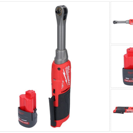Milwaukee M12 FHIR14LR-251 Cricchetto a batteria ad alta velocità 12 V 47 Nm 1/4" brushless + 1x batteria ricaricabile 2,5 Ah - senza caricatore