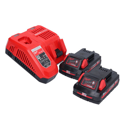 Milwaukee M18 ONEFHIWF1-302X Akku Schlagschrauber 18 V 2033 Nm 1″ Brushless + 2x Akku 3,0 Ah + Ladegerät + HD Box