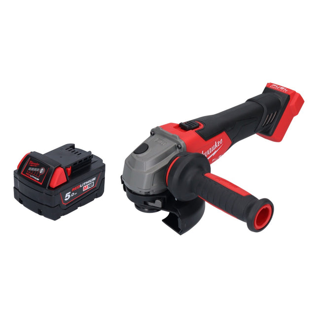 Amoladora angular a batería Milwaukee M18 FSAG125X-501 18 V 125 mm sin escobillas + 1x batería 5,0 Ah - sin cargador