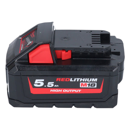 Milwaukee M18 FSAG125X-551 Akku Winkelschleifer 18 V 125 mm Brushless + 1x Akku 5,5 Ah - ohne Ladegerät