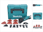 Makita TM 3010 CX3J utensile multifunzione 320 W OIS / Starlock + kit accessori 59 pezzi + Makpac