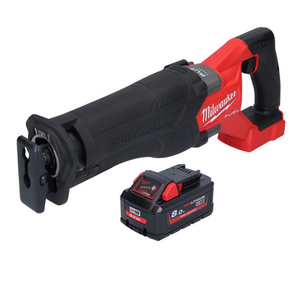 Milwaukee M18 FSZ-801 cordless Recipro reciprocating saw 18 V brushless + 1x battery 8.0 Ah - without charger