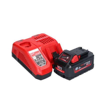 Sierra de sable sin cable Milwaukee M18 FSZ-801 18 V sin escobillas + 1x batería 8,0 Ah + cargador