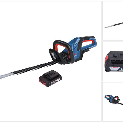 Bosch GHE 18V-60 Professional Taille-haies sans fil 18 V 60 cm Brushless + 1x batterie 2,0 Ah - sans chargeur
