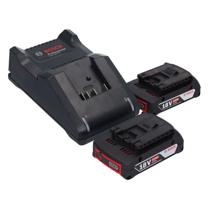 Bosch GHE 18V-60 Professional Taille-haies sans fil 18 V 60 cm Brushless + 2x batterie 2,0 Ah + chargeur