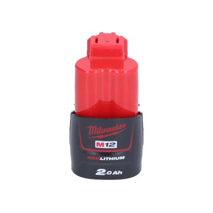 Milwaukee M12 BBL-201 akumulatorowa dmuchawa 12 V + 1x akumulator 2,0 Ah - bez ładowarki