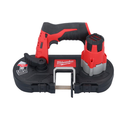 Milwaukee M12 BS-401 Akku Bandsäge 12 V 41 x 41 mm + 1x Akku 4,0 Ah - ohne Ladegerät