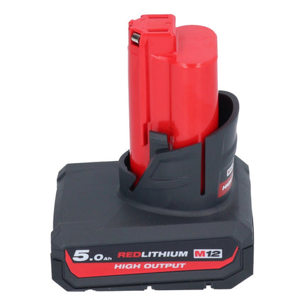 Milwaukee M12 BSWP-501 cordless transfer pump 12 V 34 l/min + 1x rechargeable battery 5.0 Ah - without charger