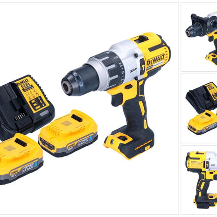 DeWalt DCD 996 E2 18 V 95 Nm Brushless trapano a percussione senza fili + 2x batteria 1,7 Ah + caricabatterie
