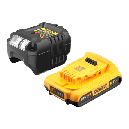 DeWalt DCF 887 D1 Akku Schlagschrauber 18 V 205 Nm 1/4" Brushless + 1x Akku 2,0 Ah + Ladegerät