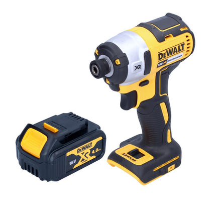 DeWalt DCF 887 N cordless impact wrench 18 V 205 Nm 1/4" brushless + 1x rechargeable battery 4.0 Ah - without charger