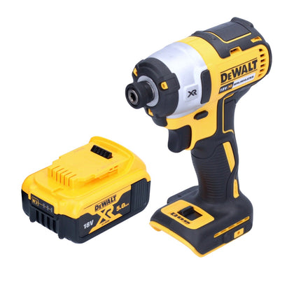DeWalt DCF 887 N cordless impact wrench 18 V 205 Nm 1/4" brushless + 1x rechargeable battery 5.0 Ah - without charger