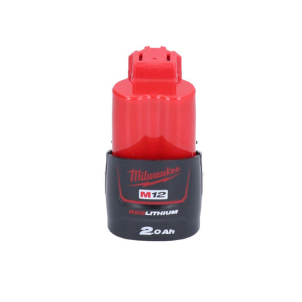 Milwaukee M12 PCSS-201 cordless stainless steel pipe cutter 12 V 12 - 28 mm + 1x rechargeable battery 2.0 Ah - without charger