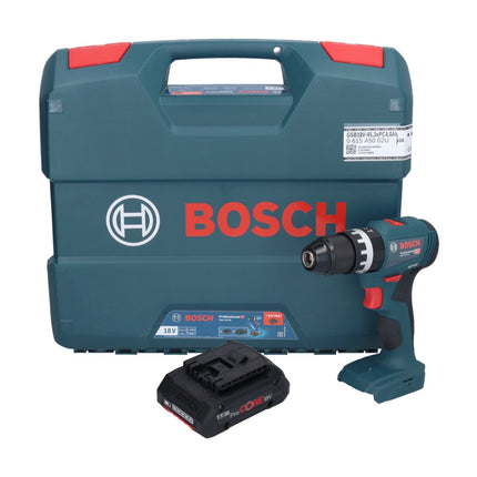 Bosch GSB 18V-45 Taladradora percutora profesional sin cable 18 V 45 Nm + 1x acumulador ProCORE 4,0 Ah + maletín en L - sin cargador