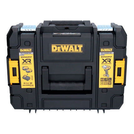 DeWalt DCF 892 E2T Akku Schlagschrauber 18 V 813 Nm 1/2" Brushless + 2x Akku 1,7 Ah + Ladegerät + TSTAK