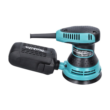 Makita BO 5031 Random orbital sander 300 Watt 125 mm + 50x sandpaper K80