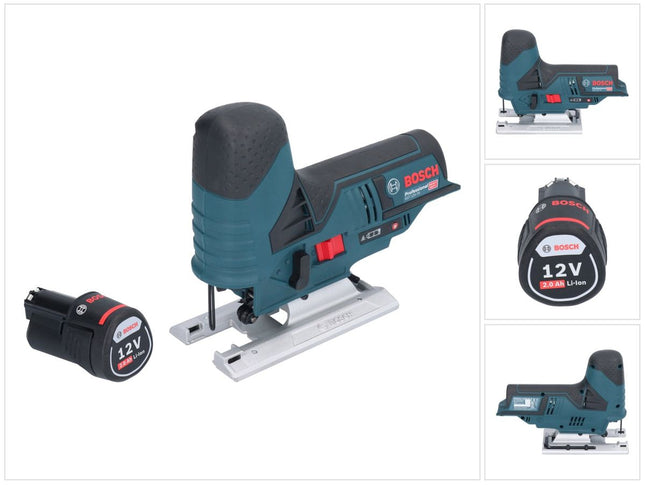 Bosch GST 12V-70 Sierra de calar profesional con acumulador 12 V 70 mm + 1x acumulador 2,0 Ah - sin cargador