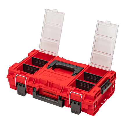 Toolbrothers RHINO XL maletín de herramientas ULTRA Comfort+ altura M 13,5 l IP66 con separadores extraíbles + cajas