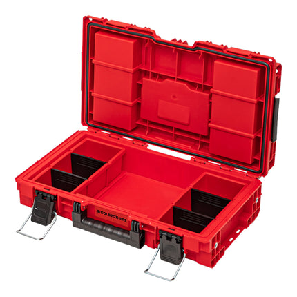 Toolbrothers RHINO XL maletín de herramientas ULTRA Comfort+ altura M 13,5 l IP66 con separadores extraíbles + cajas