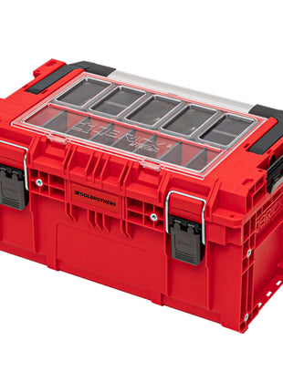 Toolbrothers RHINO XL walizka narzędziowa ULTRA Handling+ wysokość L 26 l IP66 z wyjmowanymi przegrodami + pudełka