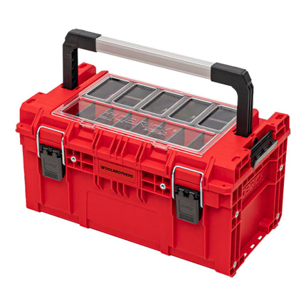 Toolbrothers RHINO XL Mallette à outils ULTRA Handling+ hauteur L 26 l IP66 avec séparateurs amovibles + boîtes