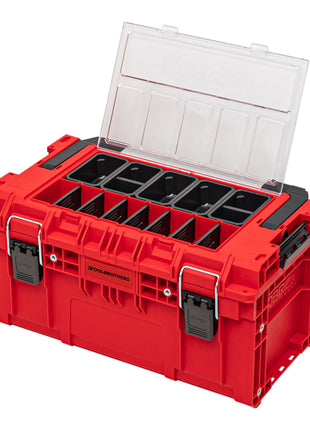 Toolbrothers RHINO XL walizka narzędziowa ULTRA Handling+ wysokość L 26 l IP66 z wyjmowanymi przegrodami + pudełka