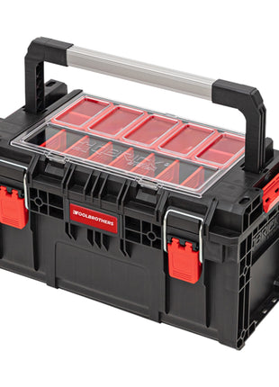 Toolbrothers RHINO XL walizka narzędziowa ECO Handling+ wysokość L 26 l IP66 z wyjmowanymi przegrodami + pudełka