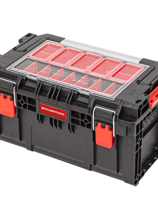 Toolbrothers RHINO XL walizka narzędziowa ECO Handling+ wysokość L 26 l IP66 z wyjmowanymi przegrodami + pudełka