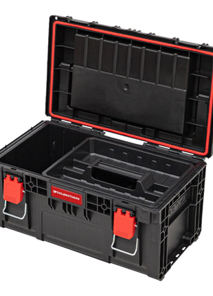 Toolbrothers RHINO XL walizka narzędziowa ECO Handling+ wysokość L 26 l IP66 z wyjmowanymi przegrodami + pudełka