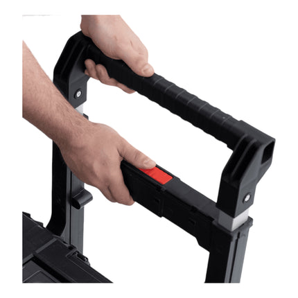 Toolbrothers RHINO XL Cart Plus ECO - Mobiler Werkzeugkoffer 37 l IP66 mit Doppelteleskopgriff