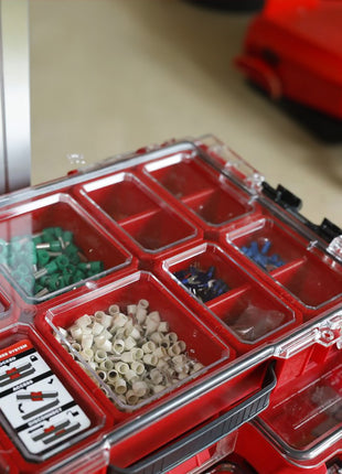 Toolbrothers RHINO L Organizer ULTRA altezza M scatole 5 l IP54 con scatole estraibili