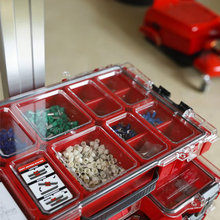 Toolbrothers RHINO L Organizer ULTRA Höhe M Boxen 5 l IP54 mit herausnehmbaren Boxen