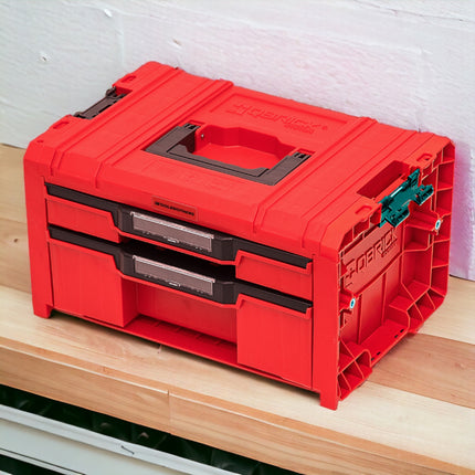 Toolbrothers RHINO L Drawer 2 ULTRA Organize+ con dos cajones + cajas IP54