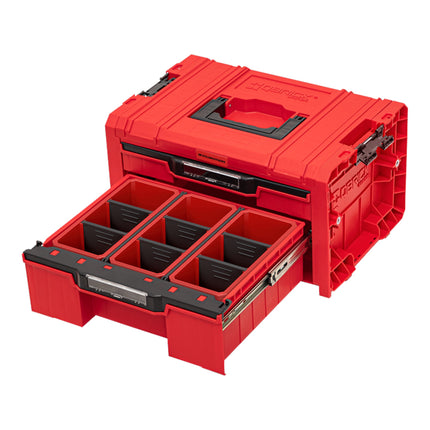 Toolbrothers RHINO L Drawer 2 ULTRA Organize+ con dos cajones + cajas IP54