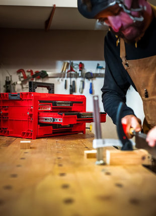 Toolbrothers RHINO L Drawer 3 ULTRA Organize+ z trzema szufladami + pudełka IP54