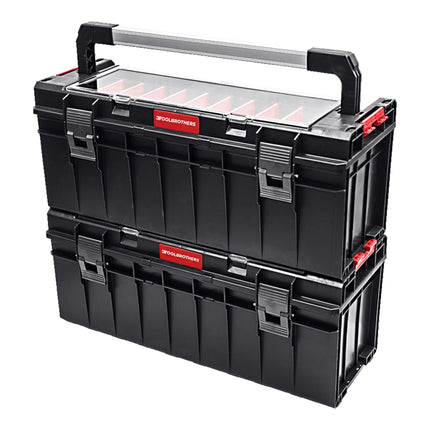 Toolbrothers RHINO Slim Werkzeugkoffer ECO Handling+ Xtra Long 29 l IP54 + Werkzeugschale