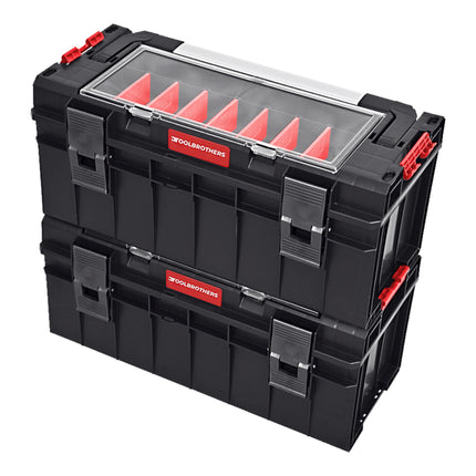 Toolbrothers RHINO Slim Werkzeugkoffer ECO Handling+ Long Edition 22 l IP54 + Werkzeugschale
