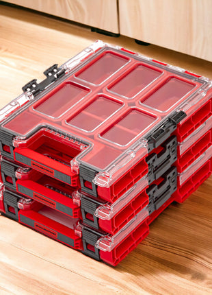 Toolbrothers RHINO XXL Organizer ULTRA Höhe M Boxen 2,5 l IP66 mit herausnehmbaren Boxen