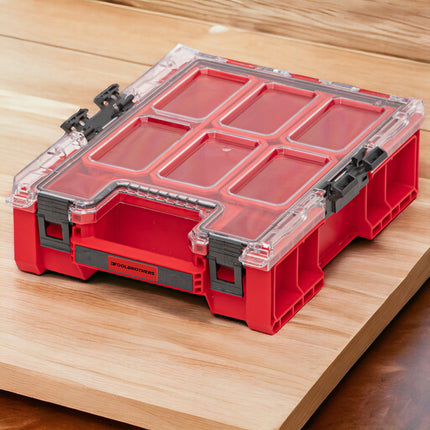 Toolbrothers RHINO XXL Organizer ULTRA hauteur M+ boîtes 4 l IP66 avec boîtes amovibles