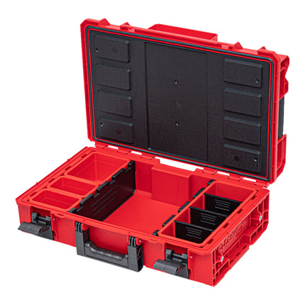 Toolbrothers RHINO XXL Valigia portautensili ULTRA Work+ altezza M 15,4 l IP66 con divisori estraibili + scatole
