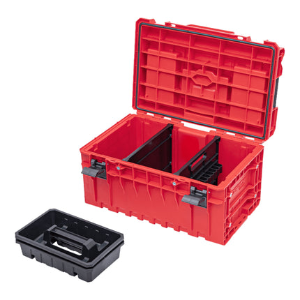 Toolbrothers RHINO XXL Werkzeugkoffer ULTRA Comfort+ Höhe L 38 l IP66 mit herausnehmbaren Trennwänden