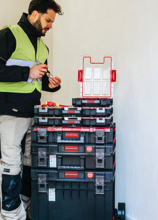Toolbrothers RHINO XXL Organizer ECO Wysokość M Niestandardowy wielowarstwowy 2,5 l IP66