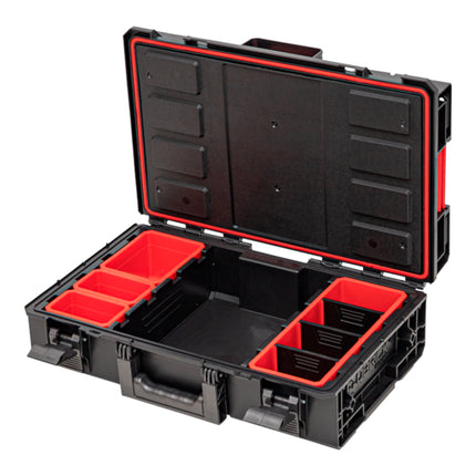 Toolbrothers RHINO XXL Valigia portautensili ECO Handling+ altezza M 15,4 l IP66 con divisori estraibili + cassette