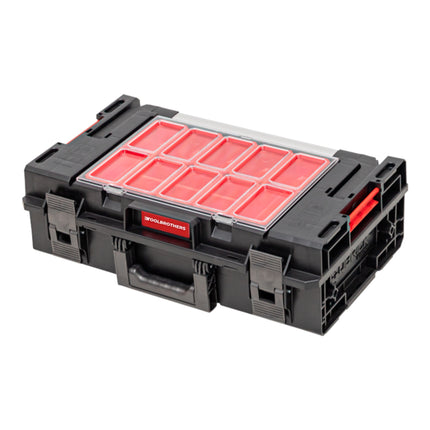 Toolbrothers RHINO XXL Valigia portautensili ECO Handling+ altezza M 15,4 l IP66 con divisori estraibili + cassette