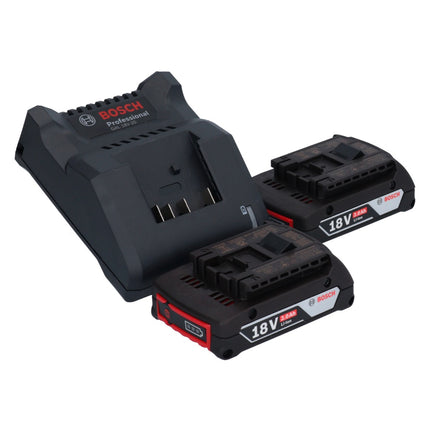 Bosch GSR 18V-55 Trapano avvitatore professionale a batteria 18 V 55 Nm brushless + 2x batteria ricaricabile 2,0 Ah + caricabatterie + L-case